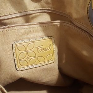 Unique golden leather bag